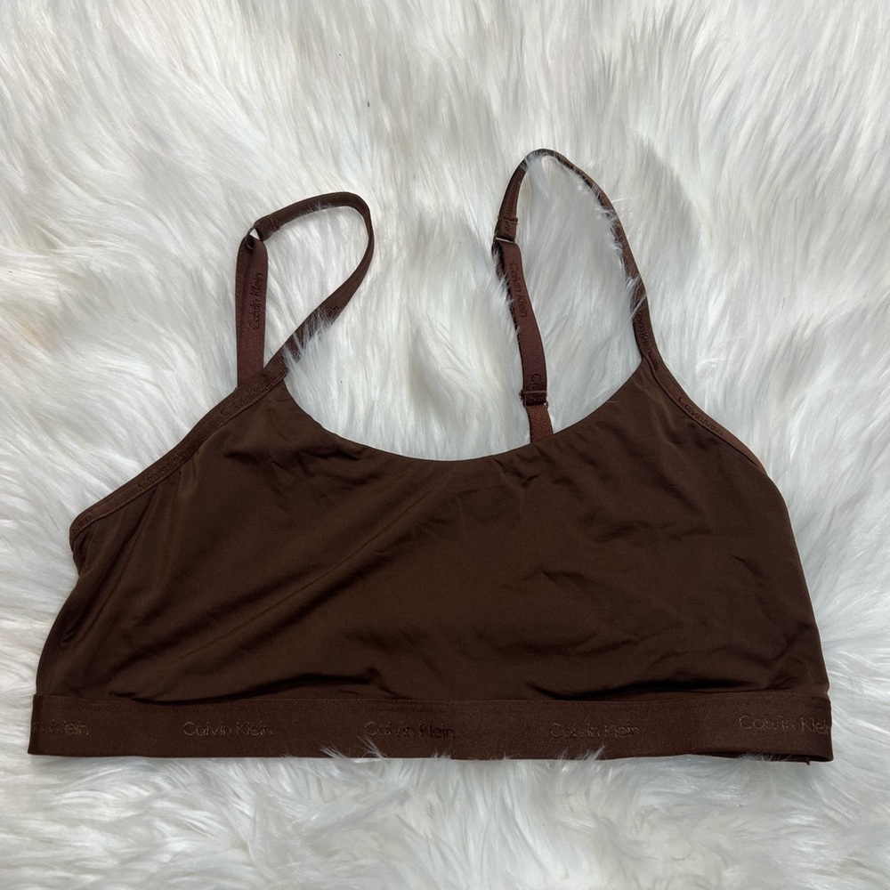 Calvin Klein Women's Chocolate Bralette
